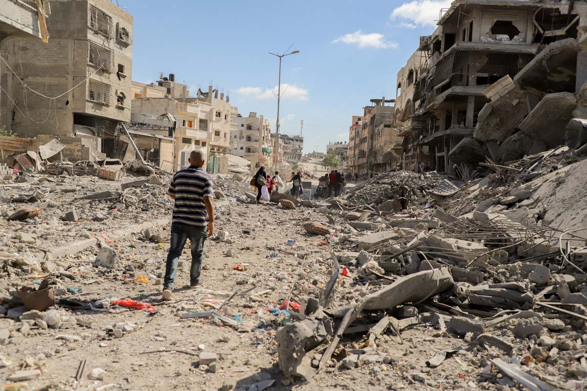 مشهد من قطاع غزة (أرشيفية)