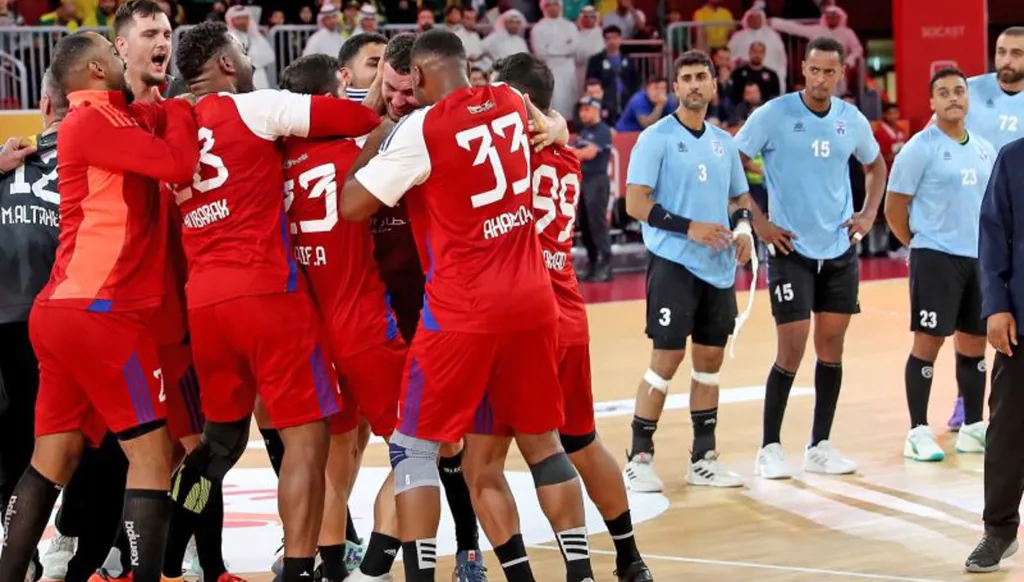 الشارقة الإماراتي والخليج السعودي في نهائي كأس آسيا لكرة اليد