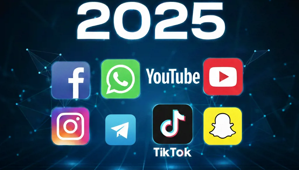 قائمة أكثر 7 منصات جذباً للمستخدمين في 2025