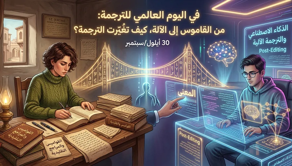 في اليوم العالمي للترجمة: من القاموس إلى الآلة، كيف تغيّرت الترجمة؟