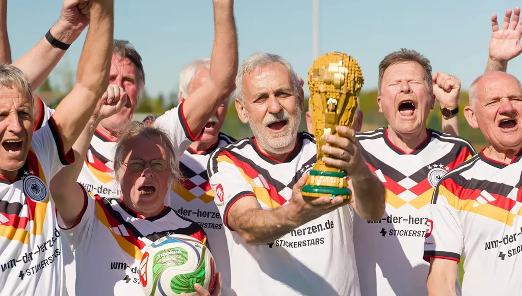 ألمانيا تُتوّج بكأس العالم لما فوق 80 عاماً