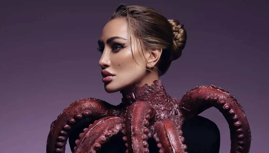 مايا دياب تتحول إلى أنثى أخطبوط وتثير ضجة على منصات التواصل الاجتماعي