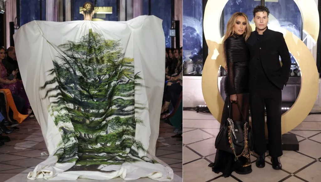 عمران عثمان يعيد الى بيروت وهجها برمز الأرزة الشامخة وبريق الذهب والألماس (صور وفيديو)