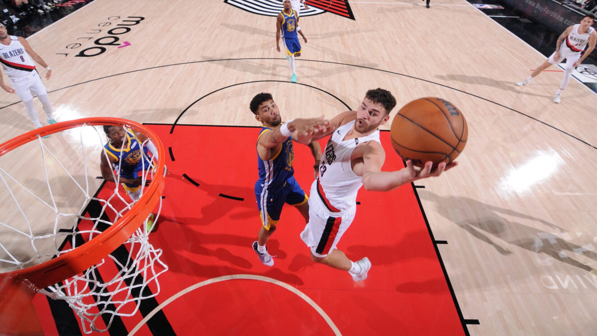من إحدى مباريات NBA. (موقع NBA)