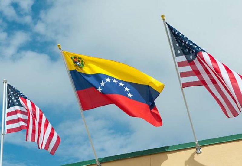 علما أميركا وفنزويلا (أرشيفية).