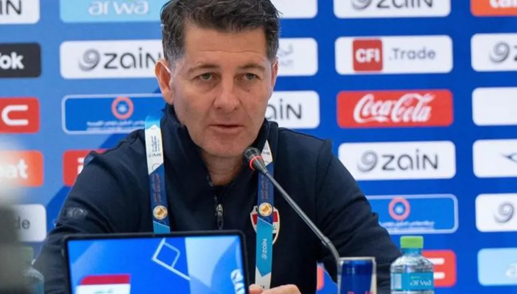 كاساس: هدفنا إسعاد الشعب العراقي وإعادة الكأس إلى بغداد