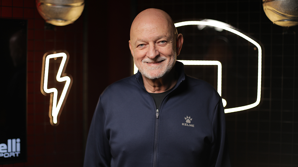 المدرب غسان سركيس خلال برنامج Buzzer Beater. (النهار)