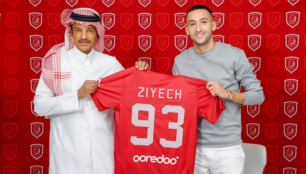 الدحيل القطري يتعاقد مع حكيم زياش رسمياً