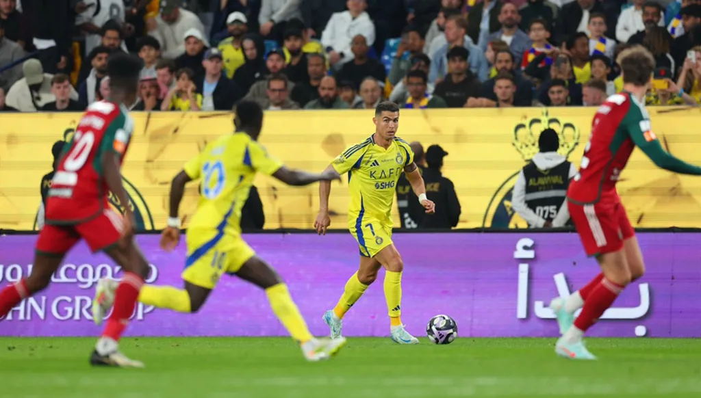 رونالدو يضع بصمته في شباك الوحدة (فيديو)