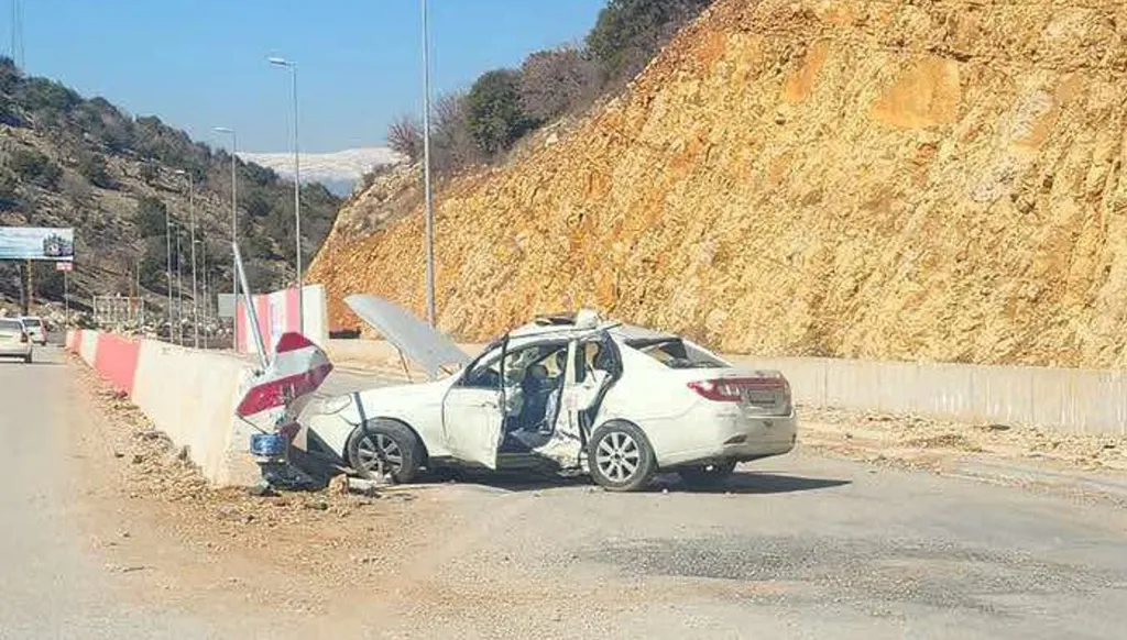"اليازا": حادث جديد في المكان نفسه حيث قضى الفنان جورج الراسي... من يعتبر؟