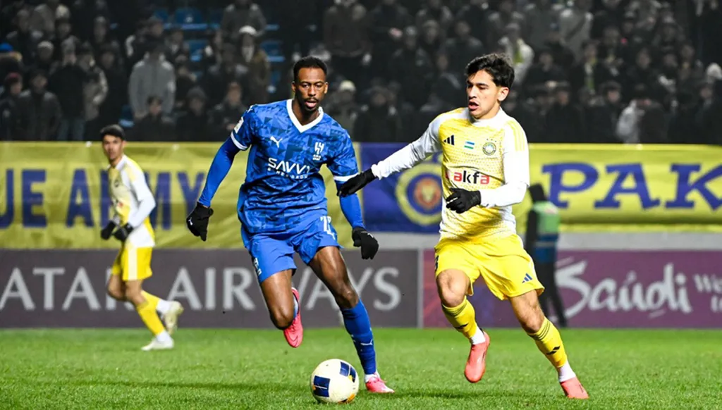 باختاكور يصدم الهلال في ذهاب دور الـ16 (فيديو)