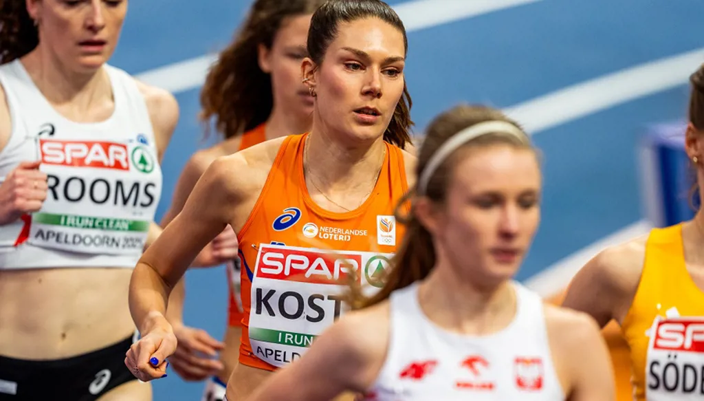 عداءة هولندية تفقد الوعي بعد سقوط مروع (صور)