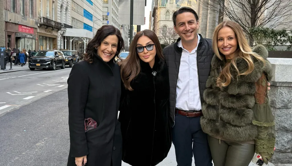 إليسا وآموس هوكشتاين معاً في نيويورك