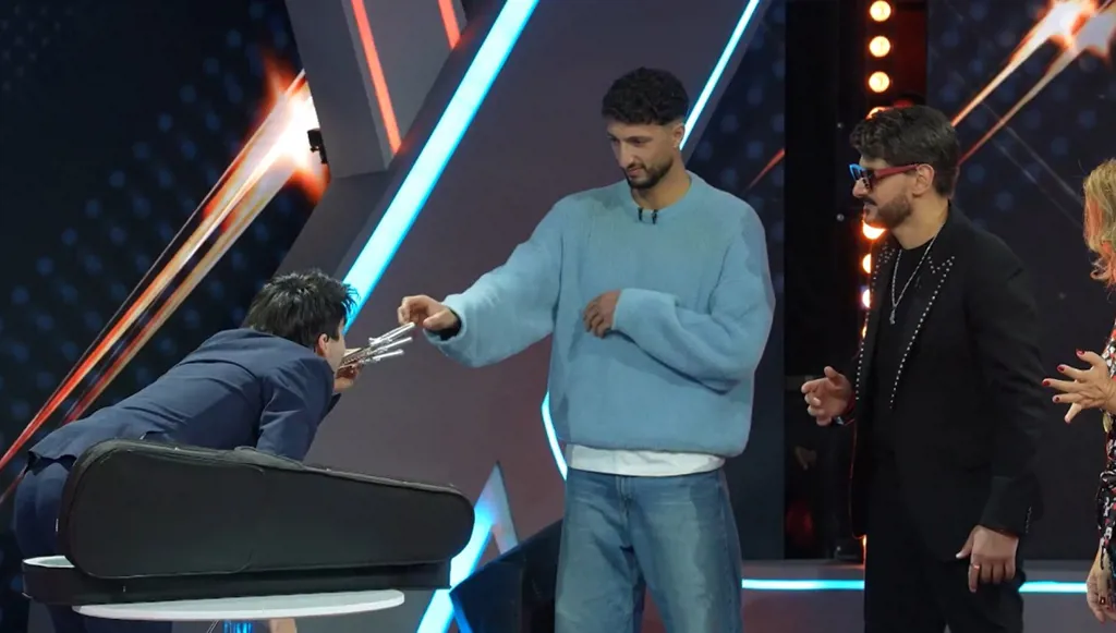 رامز جلال يوقع وسام أبو علي ضحية لمقلبه