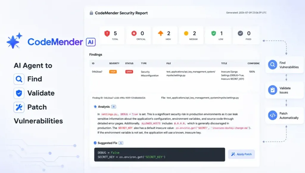 اكتشاف وإصلاح الثغرات أوتوماتيكياً: ما هو وكيل غوغل الذكي "CodeMender" وكيف يعمل؟