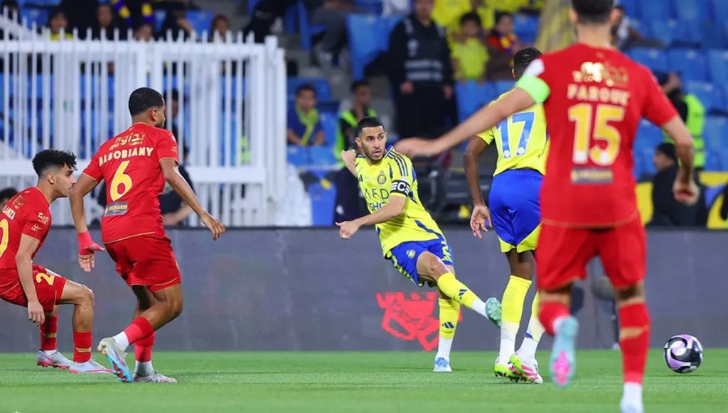 النصر يضرب ضمك في لحظة حاسمة (فيديو)