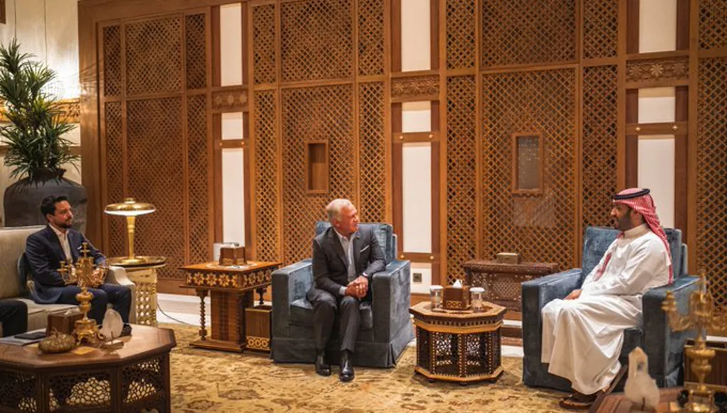 لقاء سعودي - أردني في جدة