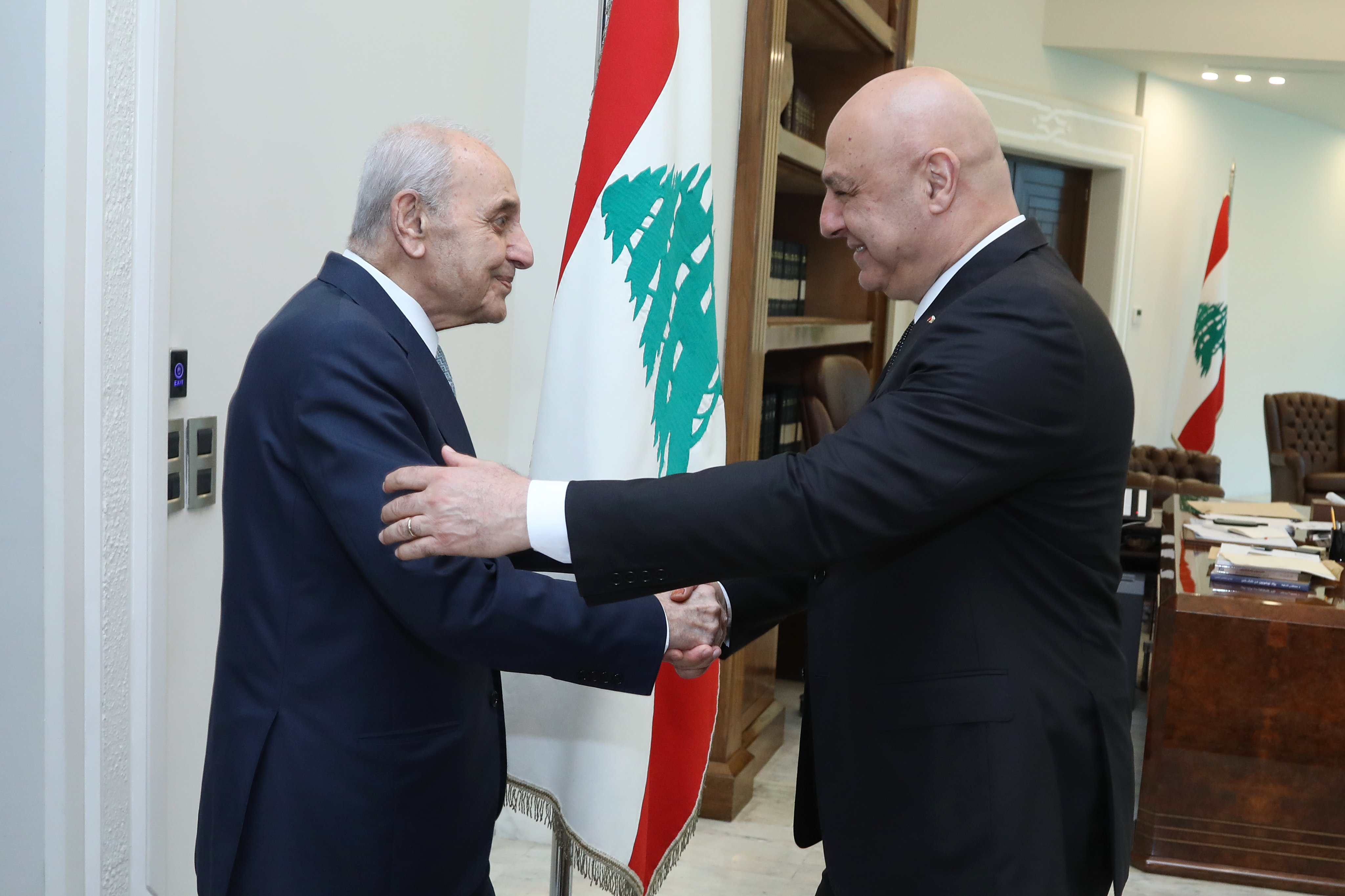 بري في بعبدا للقاء عون (الرئاسة اللبنانية)