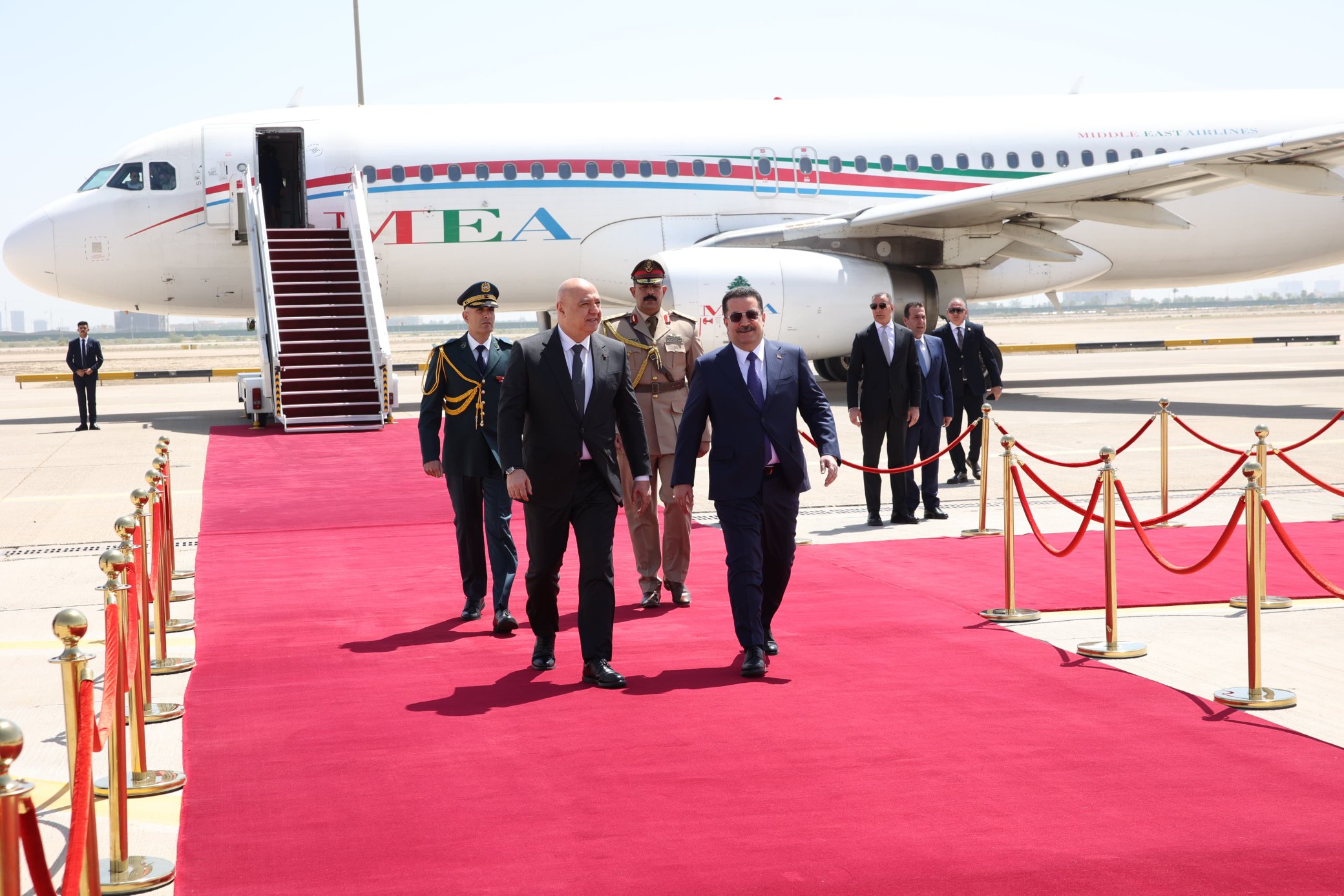 عون والسوداني (الرئاسة اللبنانية).