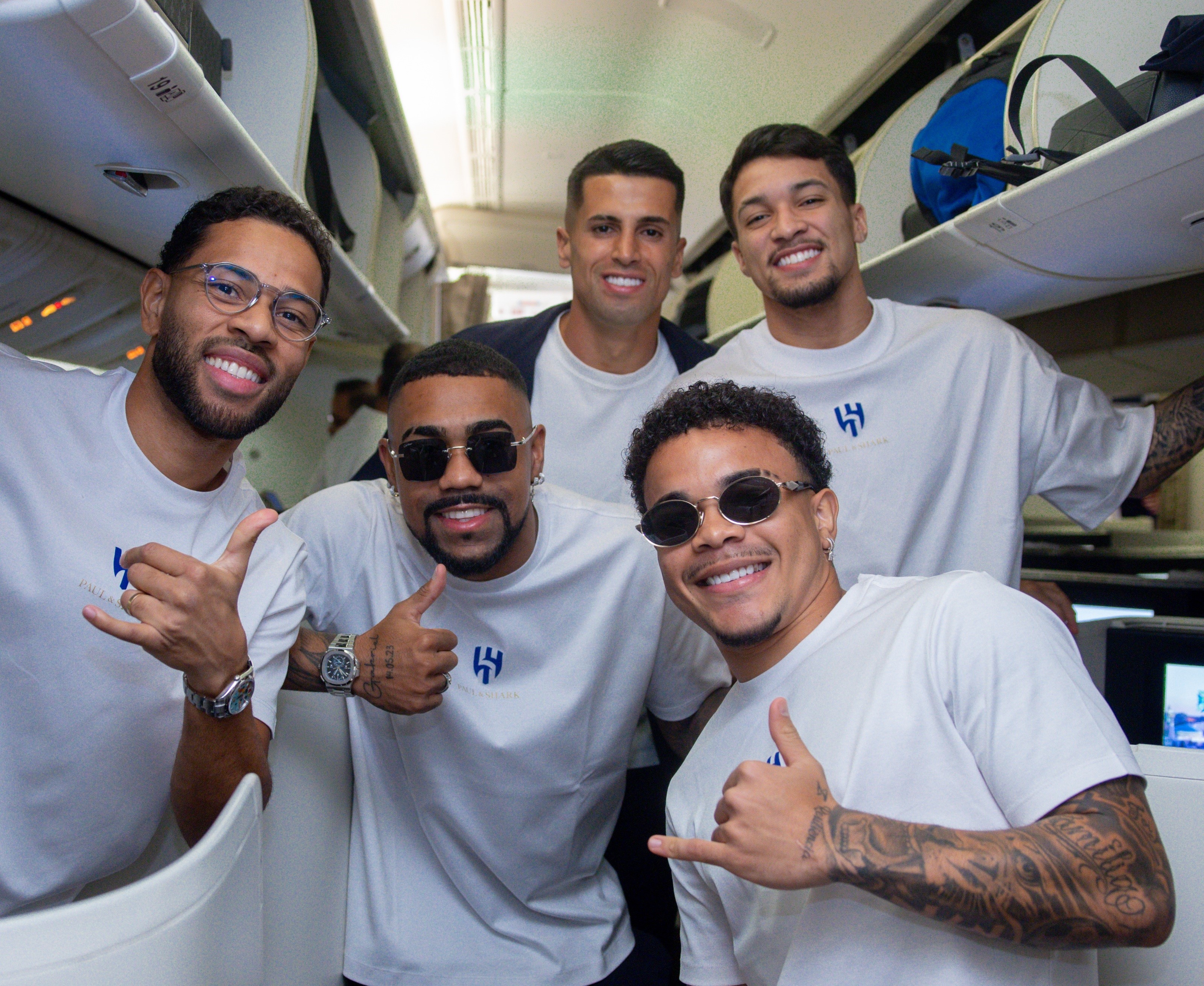 لاعبو الهلال. (إكس)