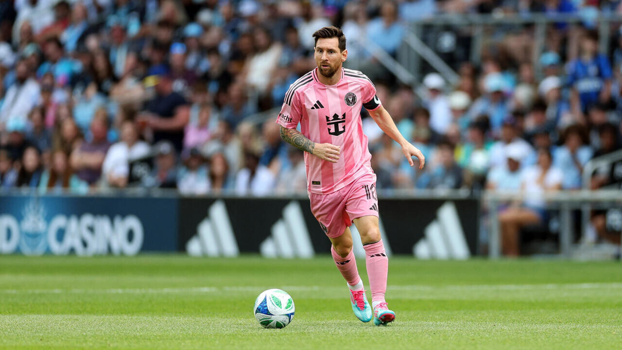 ليونيل ميسي مع إنتر ميامي. (وكالات)