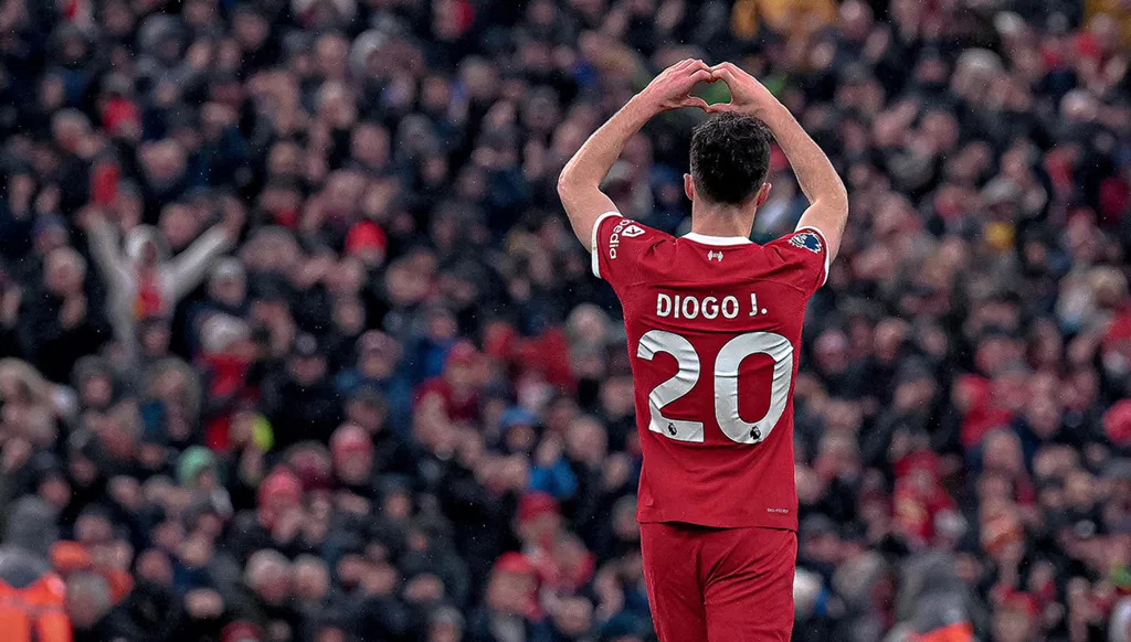 تحية إلى الراحل ديوغو جوتا قبل موقعة ليفربول وولفرهامبتون