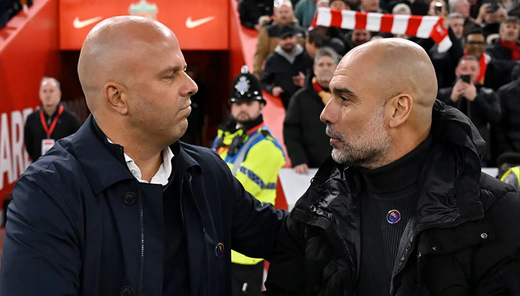 هل نشهد ثنائية جديدة بين سلوت وغوارديولا؟