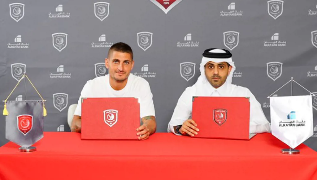 فيراتي يخوض تجربة جديدة في الدوري القطري