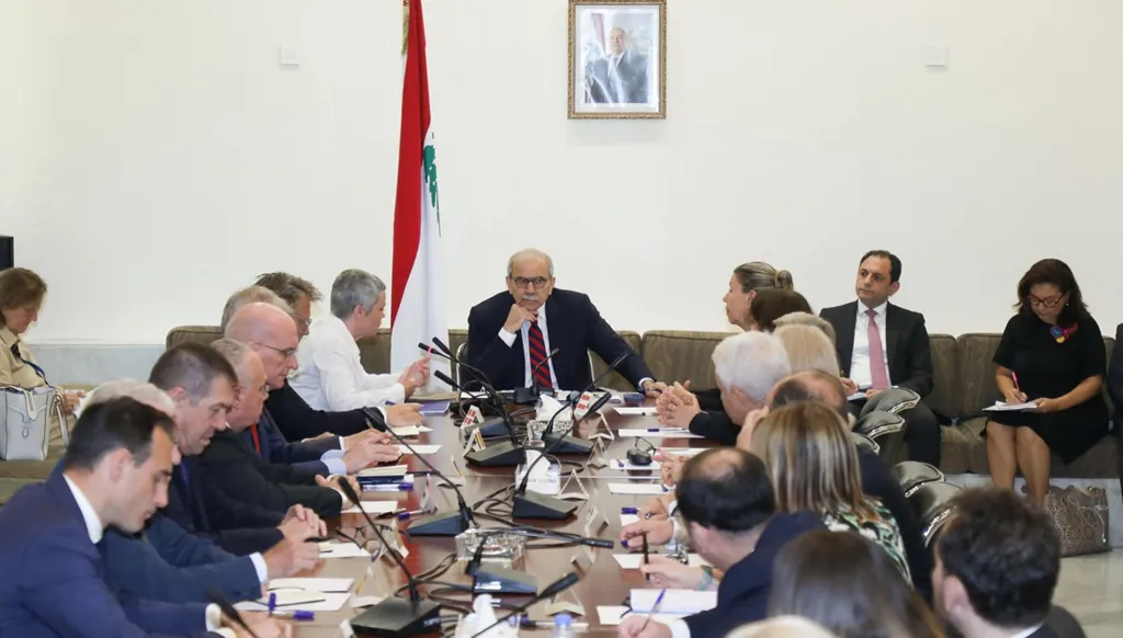 سلام يلتقي سفراء دول الاتحاد الأوروبي... 600 مليون دولار للمناطق المتضررة من الحرب