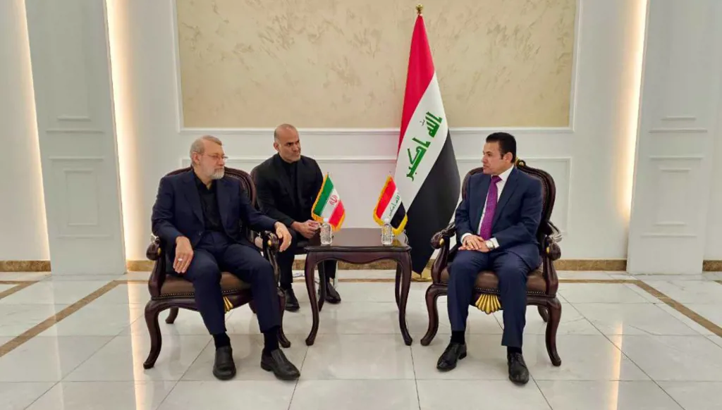 لاريجاني يزور العراق... وتوقيع اتفاق أمني حول الحدود المشتركة