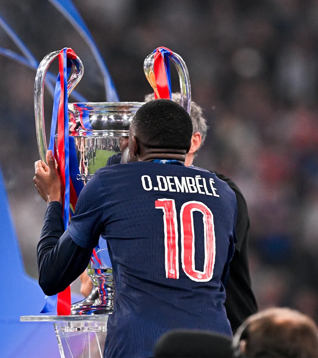 عثمان ديمبيلي. (وكالات)