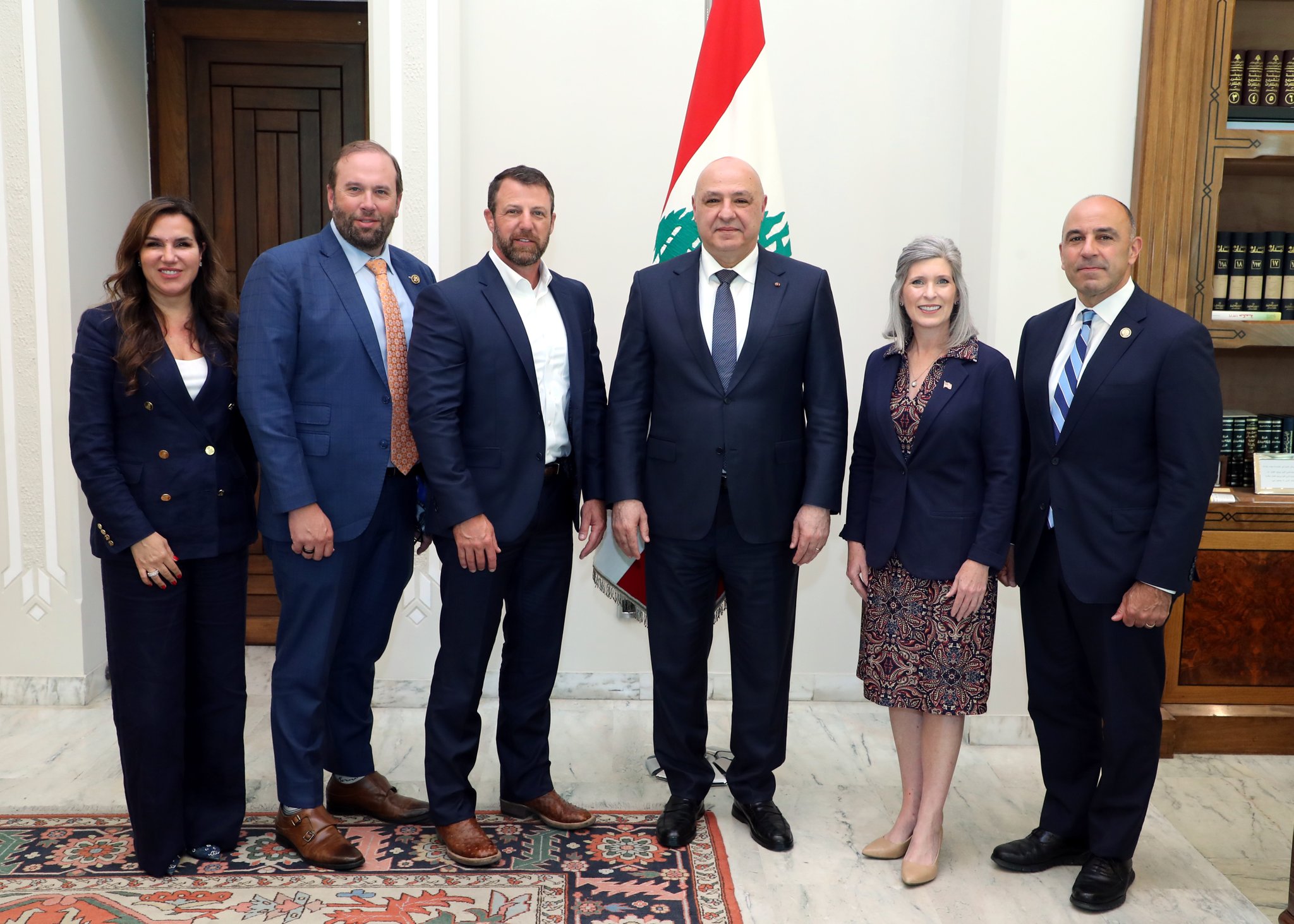 اللقاء مع عون. (رئاسة الجمهورية)