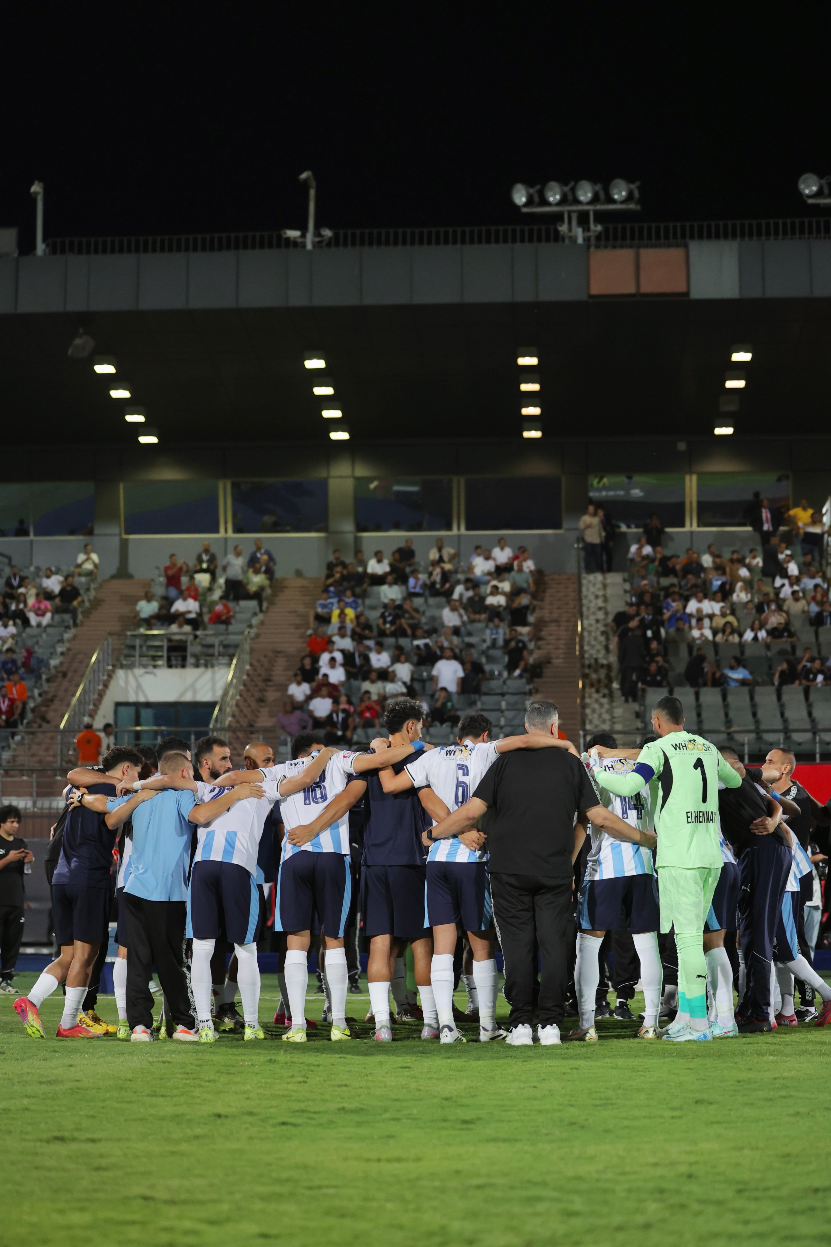 بيراميدز يطمح للتقدّم في البطولة. (وكالات)