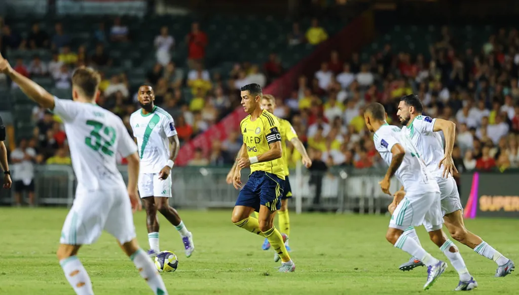 رونالدو يهز الشباك وكيسييه يرد في الوقت القاتل... تعادل مثير يحسم الشوط الأول في هونغ كونغ (فيديو)