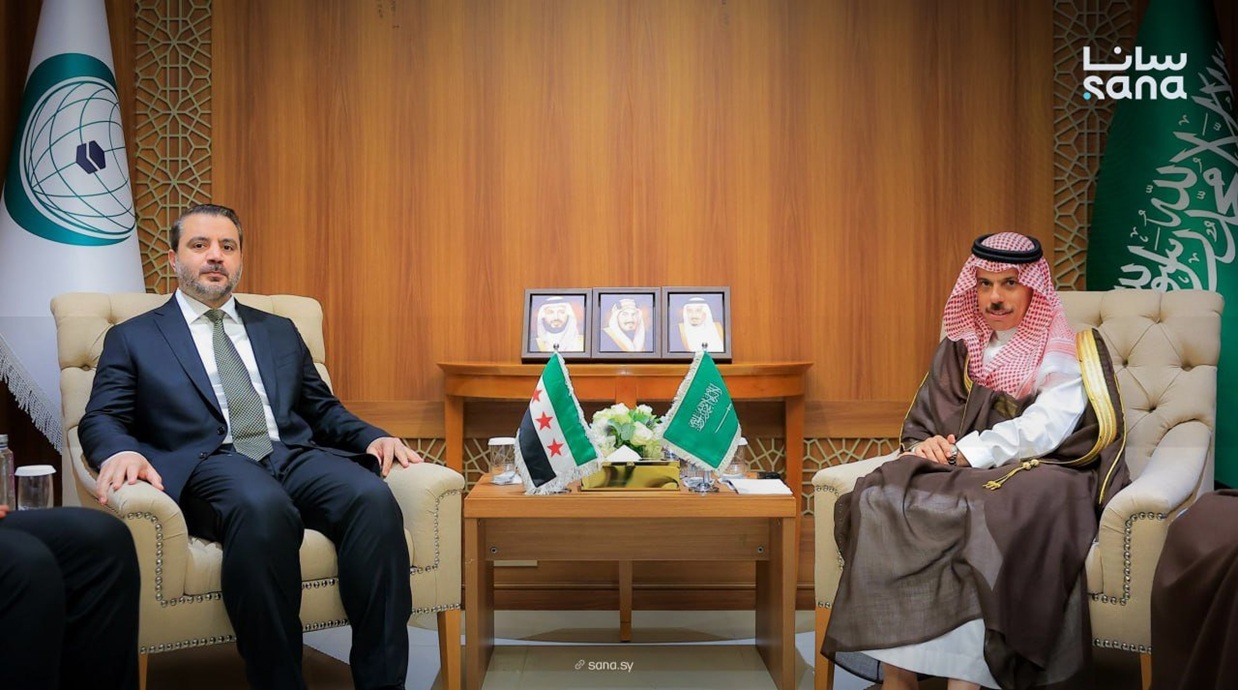 الشيباني ونظيره السعودي (سانا)