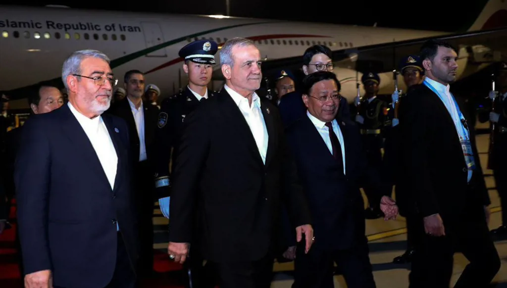 بزشكيان في قمة شنغهاي: السلم العالمي مهدّد وضرورة تعزيز التعاون الاقتصادي