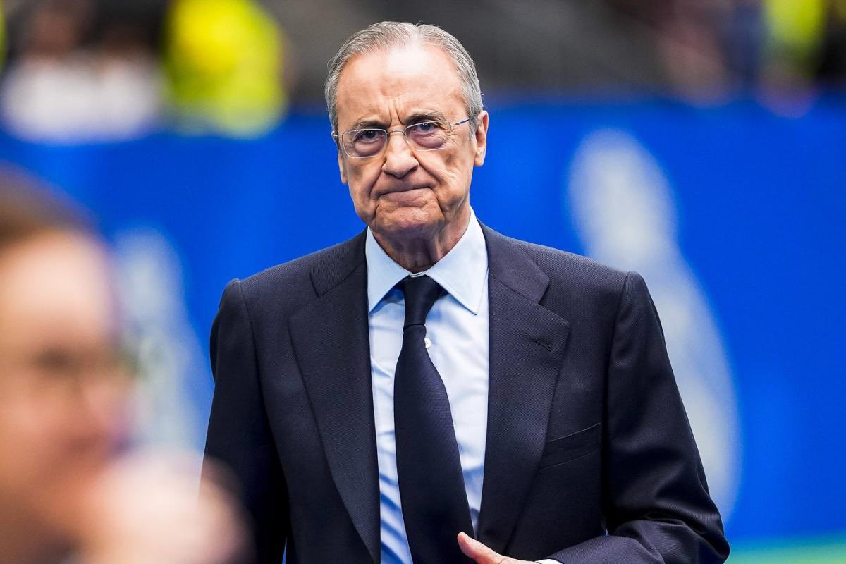 رئيس نادي ريال مدريد فلورنتينو بيريز. (وكالات)