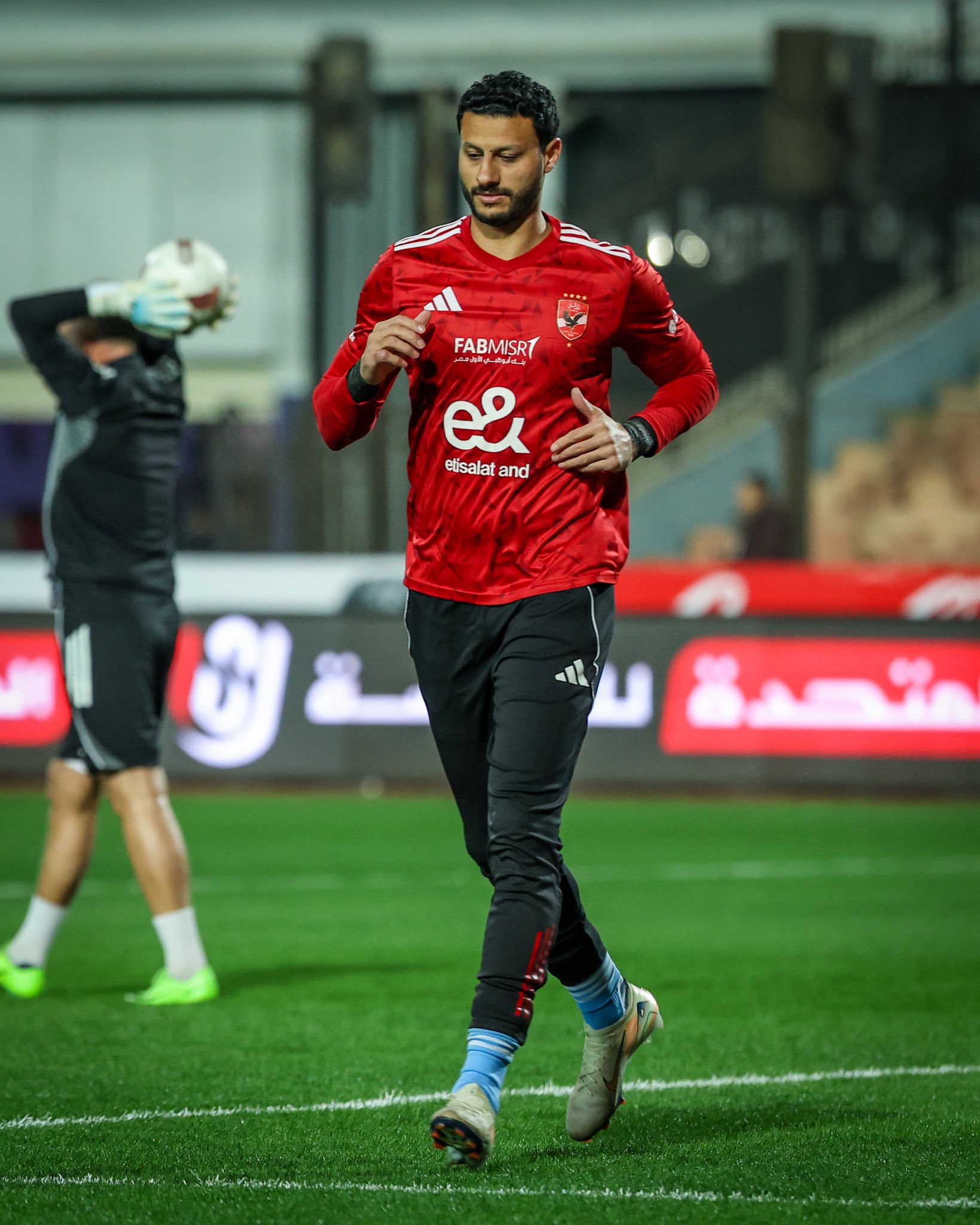 الحارس محمد الشناوي. (وكالات)