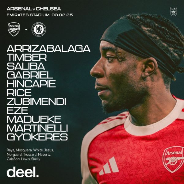 تشكيلة آرسنال.