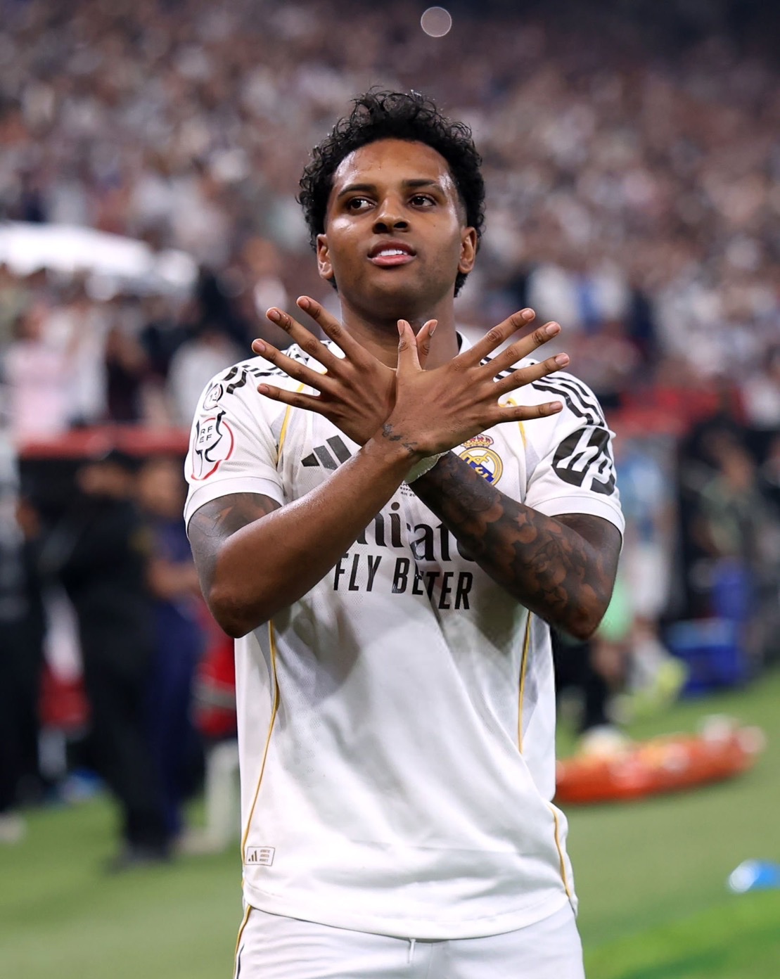 البرازيلي رودريغو. (وكالات)