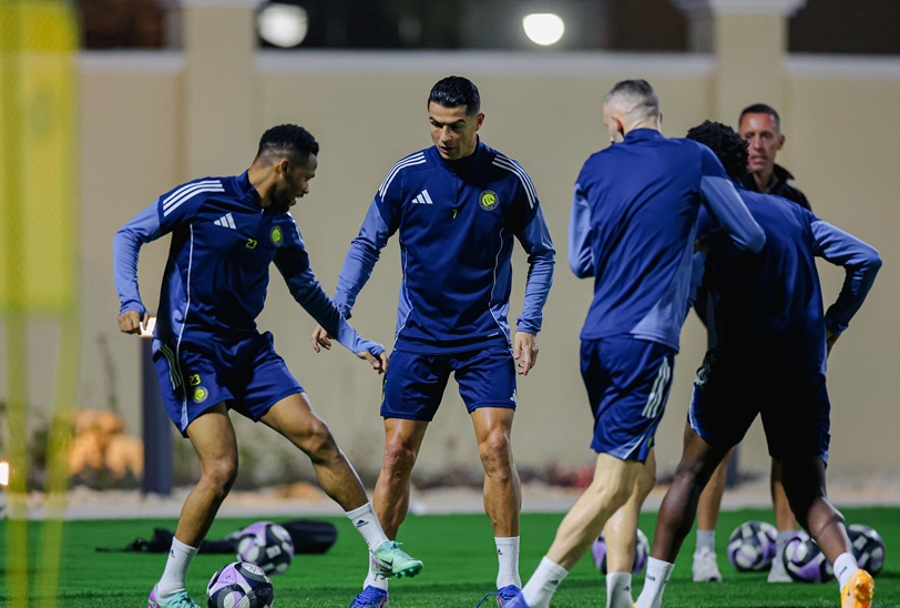 من تدريبات النصر. (حساب النصر على إكس)