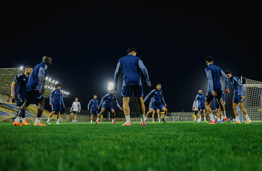 من تدريبات النصر. (حساب النصر على إكس)