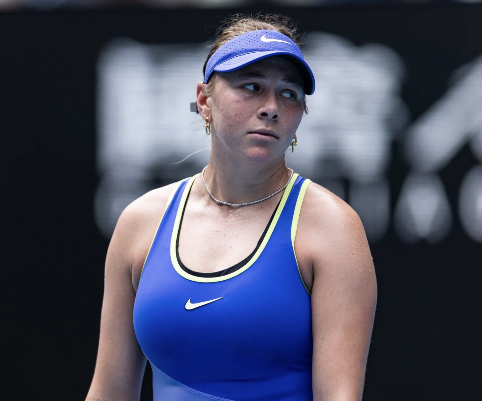 الأميركية أماندا أنيسيموفا. (وكالات)