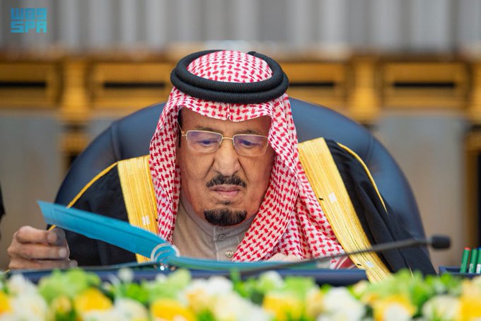 خادم الحرمين الشريفين الملك سلمان بن عبدالعزيز آل سعود  واس).