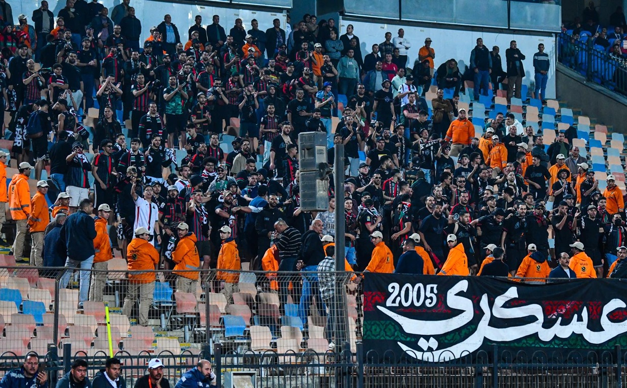 جمهور الجيش الملكي في المدرجات. (وكالات)