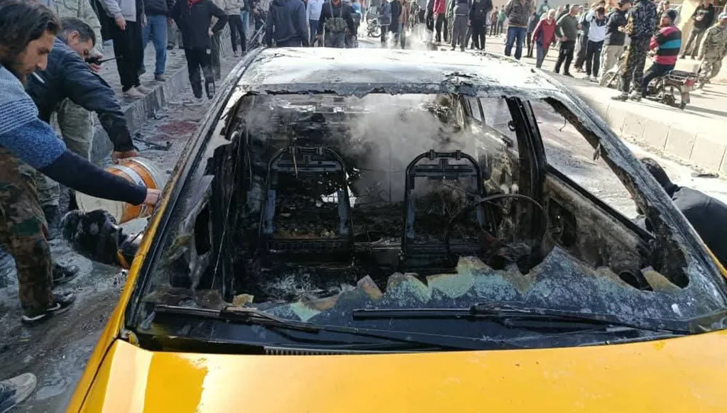 سوريا... انفجار سيارة في ريف السويداء وسقوط إصابات