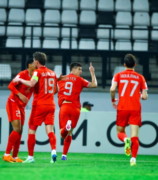 لاعبو الدحيل. (حساب الدحيل على إكس)