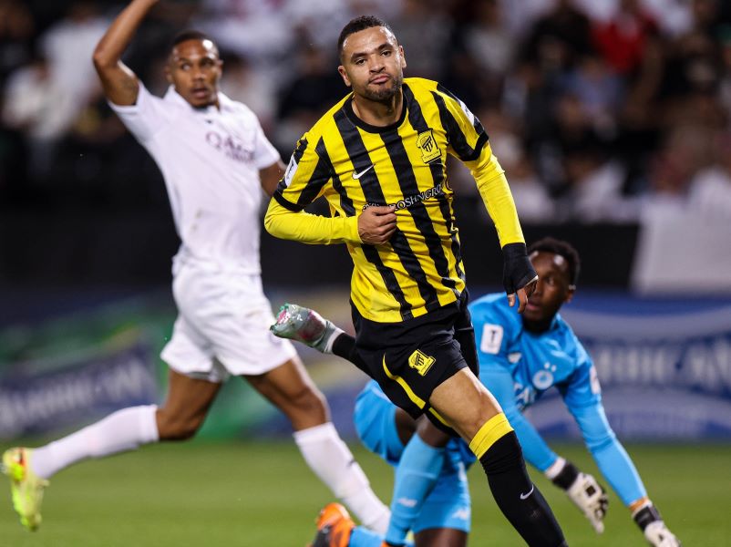 من مباراة الاتحاد السعودي ضد السد القطري. (حساب الاتحاد على إكس)