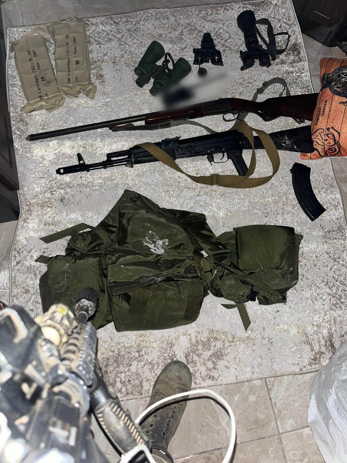 صور نشرها الجيش الإسرائيلي (إكس).