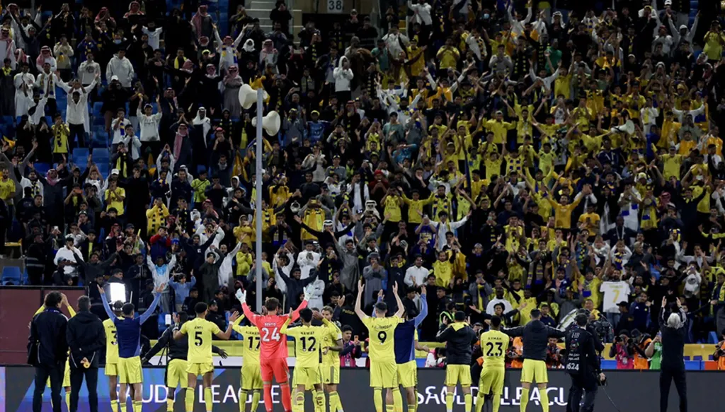 كم ثانية يحتاجها النصر والأهلي في الدوري السعودي لاستعادة الكرة؟